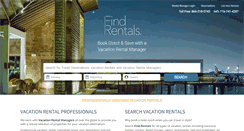 Desktop Screenshot of findrentals.com